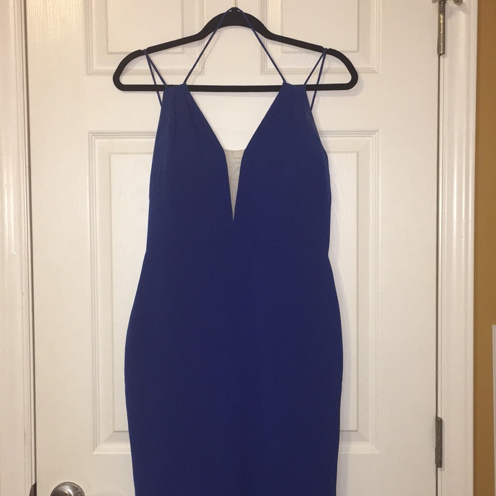 Beautiful blue Prom dress - Picture 6 of 8